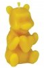 Silicone mold - teddy bear with a heart - height 5 cm